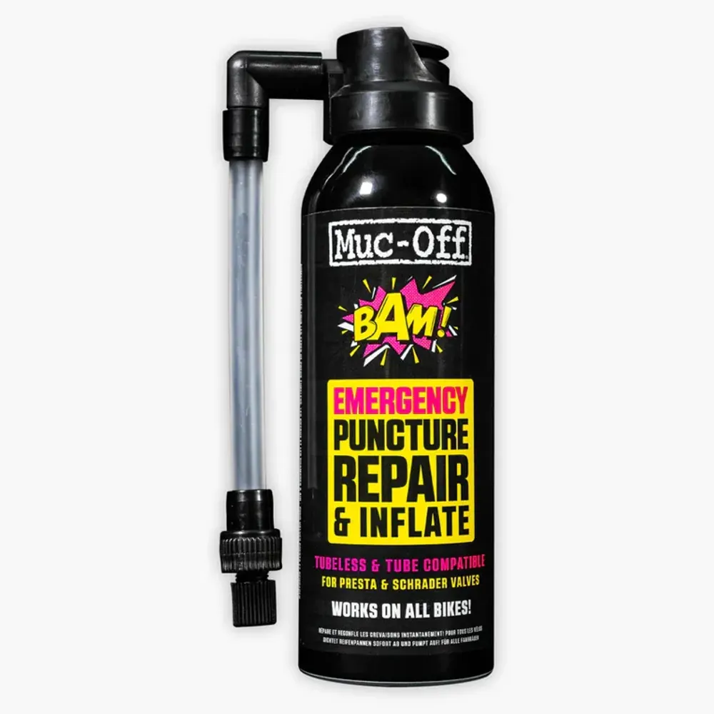 South Downs Bikes Muc-Off B.A.M! Instant Puncture Repair 125ml | FREE delivery over £30 + Cycle Scheme