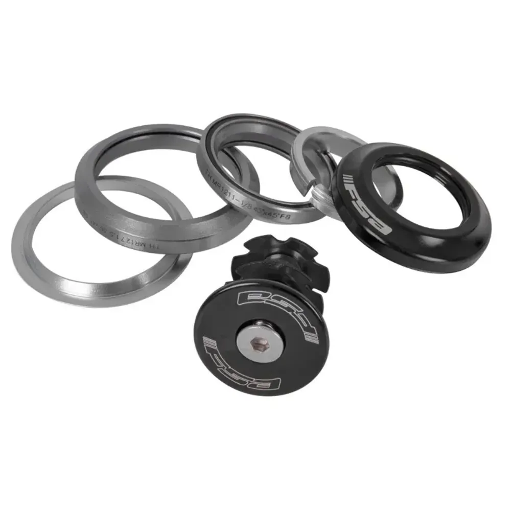 South Downs Bikes Upgrade Integrated Tapered Headset 1.1/8-1.5 1.5-inch Race in Silver | FREE delivery over £30 + Cycle Scheme