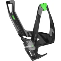 South Downs Bikes Elite Bottle Cage Elite Cannibal XC Bio-Based In Black Glossy Green Graphic | FREE delivery over £30 + Cycle Scheme