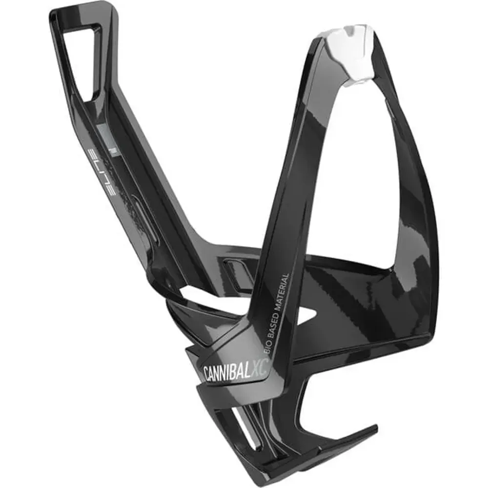 South Downs Bikes Elite Cannibal XC Bio Bottle Cage In Black/White | FREE delivery over £30 + Cycle Scheme
