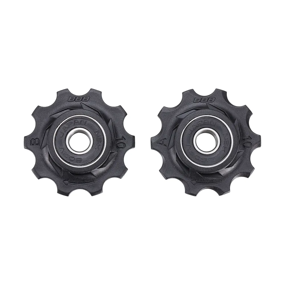 South Downs Bikes BBB RollerBoys 10t Jockey Wheels in Black | FREE delivery over £30 + Cycle Scheme