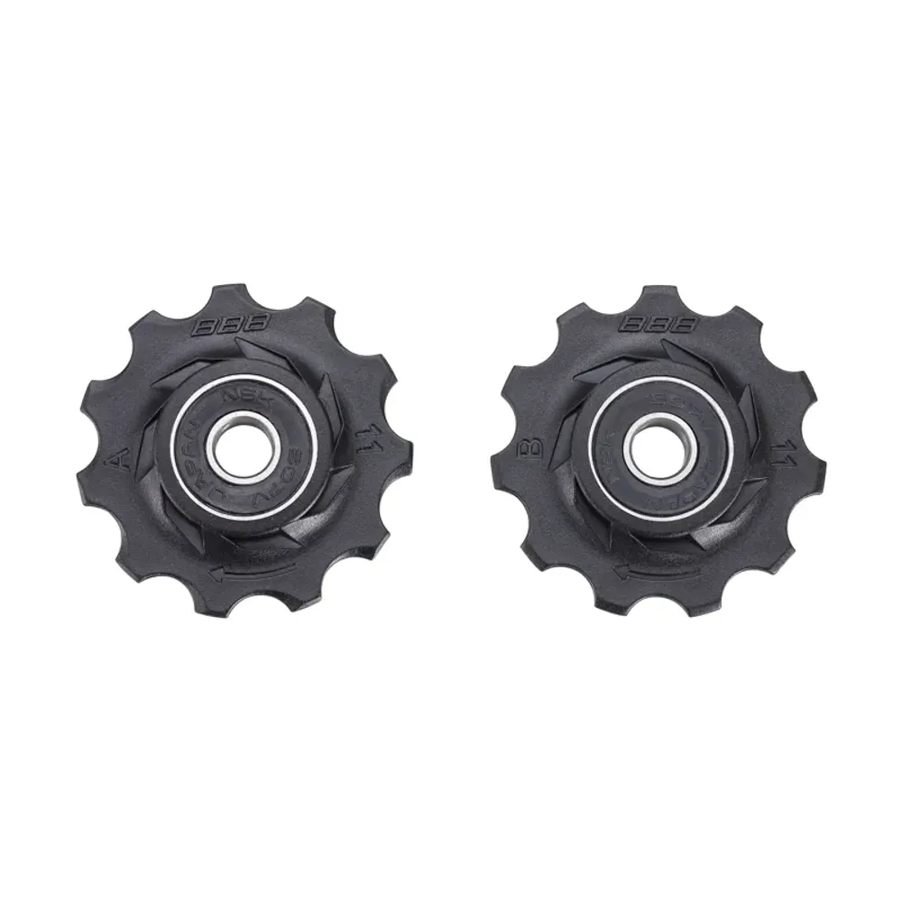 South Downs Bikes BBB RollerBoys 11t Jockey Wheels in Black | FREE delivery over £30 + Cycle Scheme