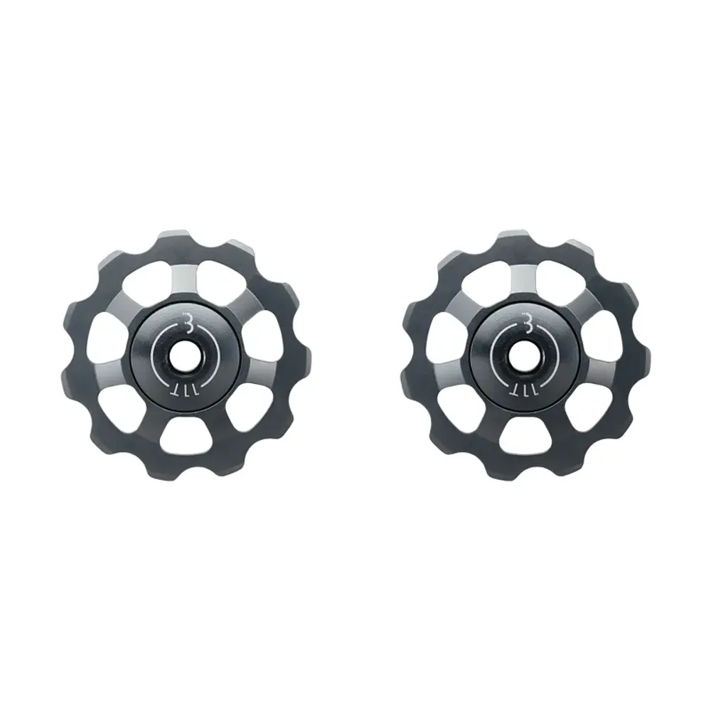 South Downs Bikes BBB AluBoys 11t Jockey Wheels in Grey | FREE delivery over £30 + Cycle Scheme