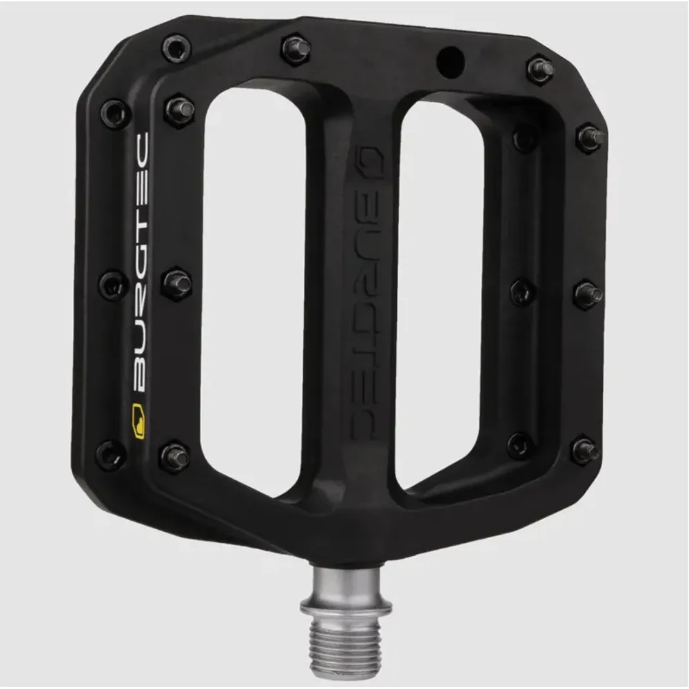 South Downs Bikes Burgtec MK4 Composite 9/16-inch Flat Pedals in Black | FREE delivery over £30 + Cycle Scheme