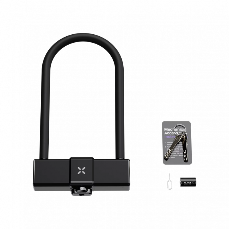 Black X Titan Gold Secure Smart Shackle Lock 2 in Black-2
