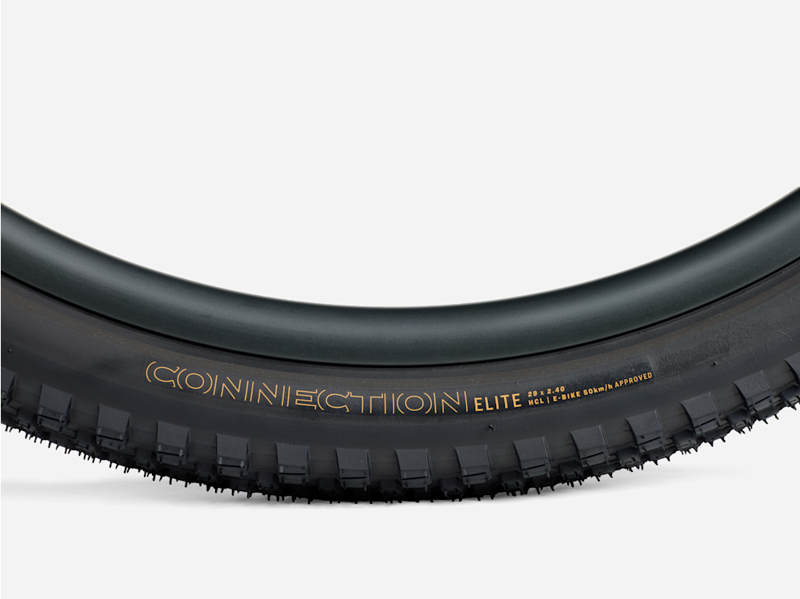 Bontrager Connection Elite 27.5x2.40 Reflective Tire in Black/Reflective-2