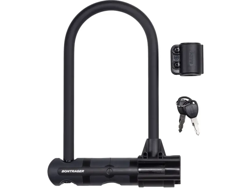 Bontrager Ultimate 230 X 11.8 Cycling Keyed U-Lock in Black