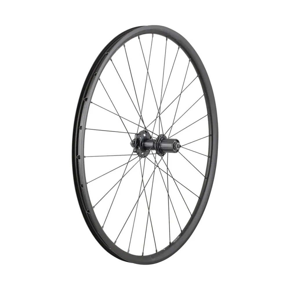 South Downs Bikes Wheel Rear Bontrager Kovee TLR/DC22 26 Disc 28H Bl BLACK rear shima hg 8/9/10-speed | FREE delivery over £30 + Cycle Scheme