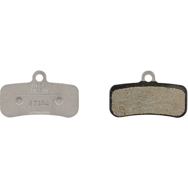 Shimano Spares D03S Resin Disc Brake Pad Steel Back in Black