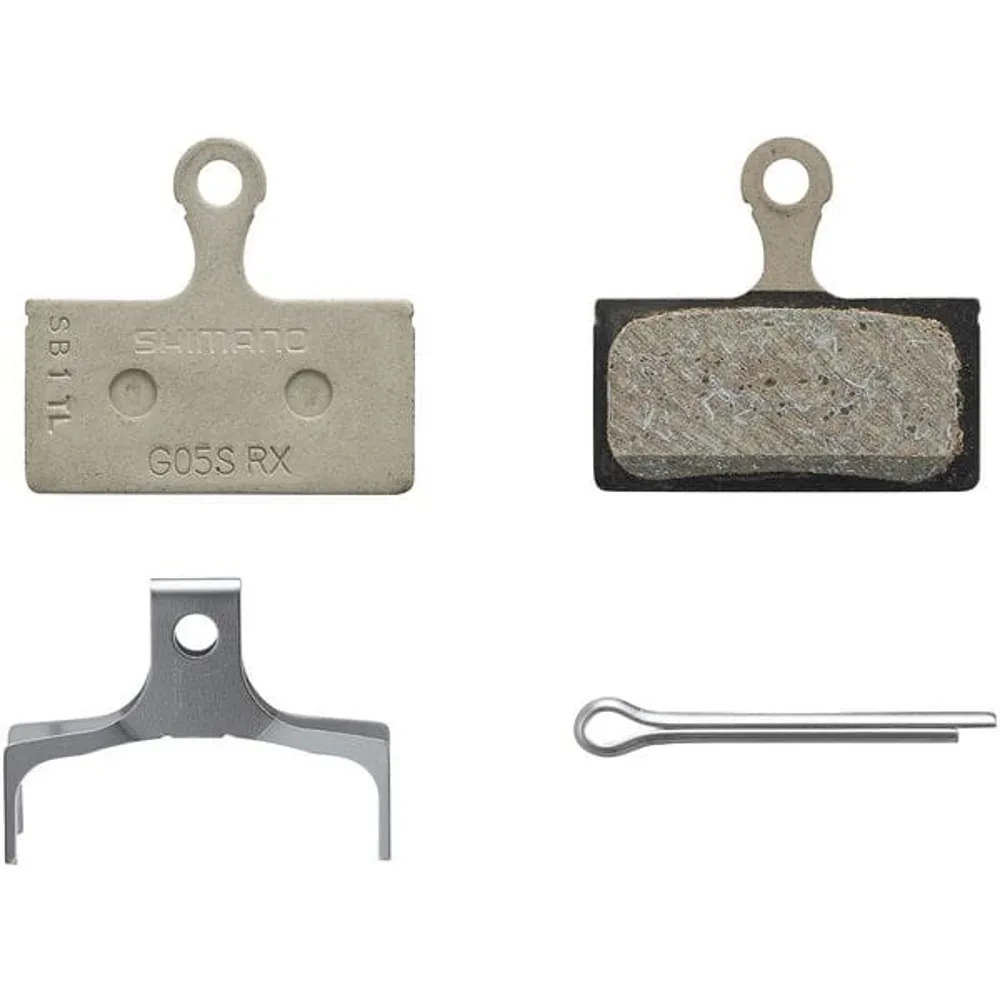 South Downs Bikes Shimano Spares G05S Resin Pad and Spring Steel Back in Black | FREE delivery over £30 + Cycle Scheme
