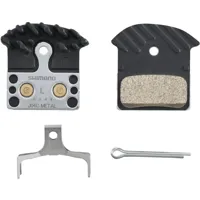 South Downs Bikes Shimano BRBX Metal Pad and spring J04C W/ Fin Black/ Silver | FREE delivery over £30 + Cycle Scheme