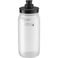 South Downs Bikes Elite Fly Tex 550ml Bottle in Clear/Black | FREE delivery over £30 + Cycle Scheme