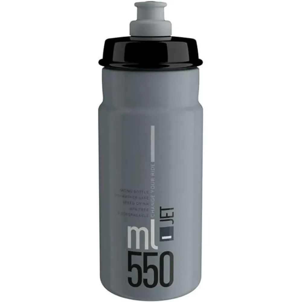 South Downs Bikes Elite Bottle in Jet Grey/Black | FREE delivery over £30 + Cycle Scheme
