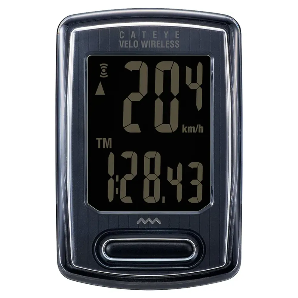 South Downs Bikes Cateye Velo Wireless Stealth Edition Cycle Computer in Black | FREE delivery over £30 + Cycle Scheme