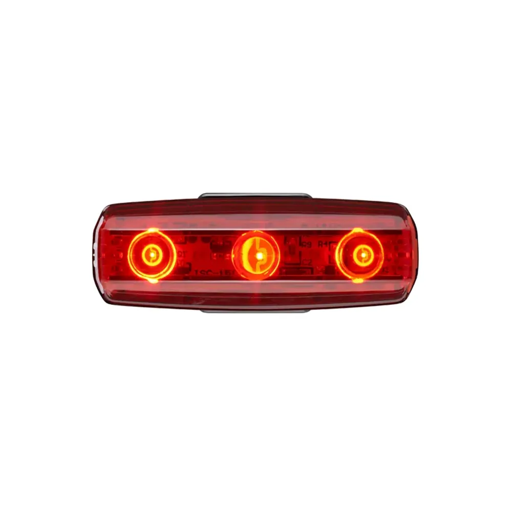 South Downs Bikes Cateye Rapid Micro Usb Rechargeable 15 Lumen Rear Light in Red | FREE delivery over £30 + Cycle Scheme