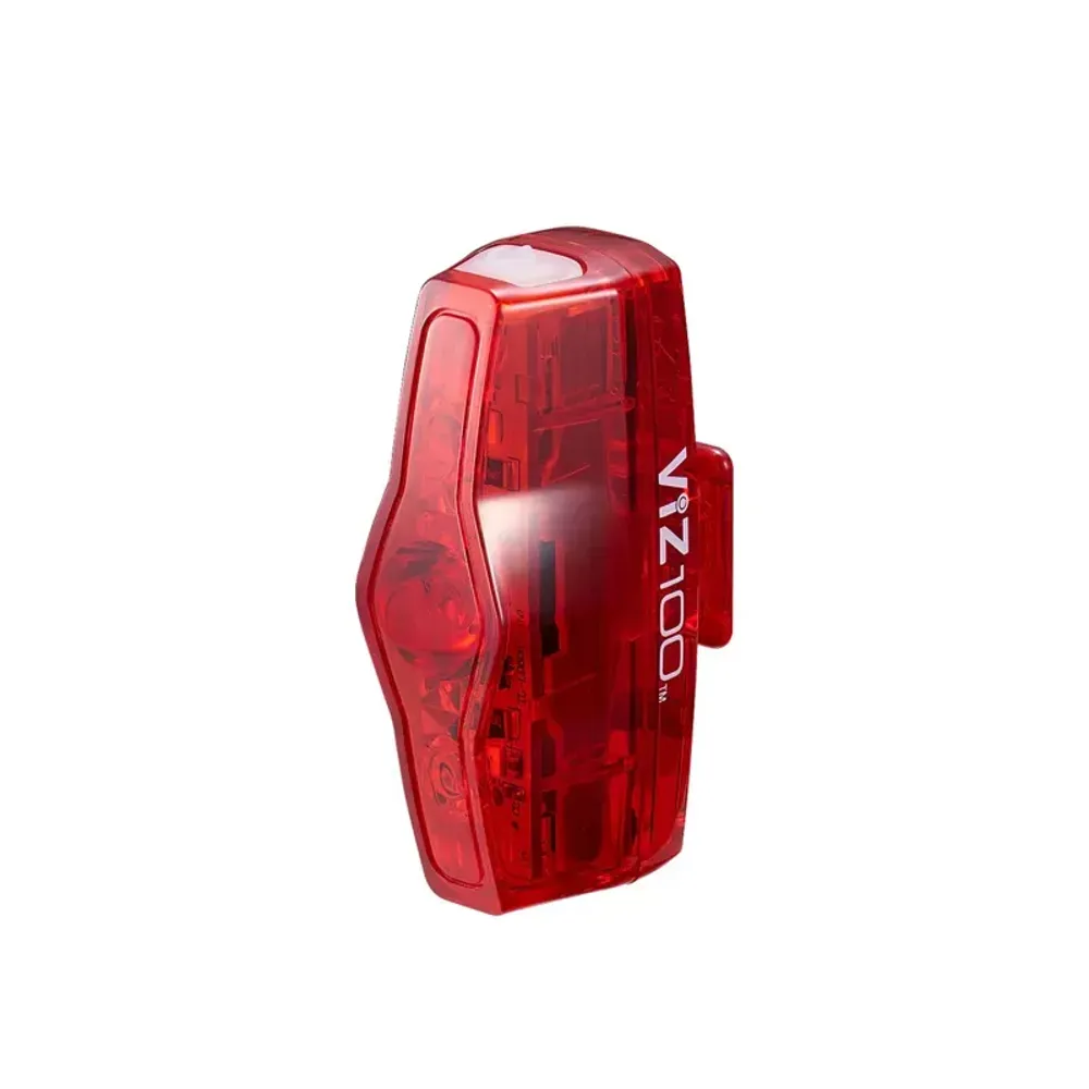 South Downs Bikes Cateye CatEye ViZ100 Rear Bike Light in Black | FREE delivery over £30 + Cycle Scheme