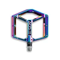 South Downs Bikes 2022 Acid Flat A1-CB Pedals in Oil Slick | FREE delivery over £30 + Cycle Scheme