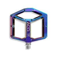 South Downs Bikes 2022 Acid Flat A2-IB Pedals in Oil Slick | FREE delivery over £30 + Cycle Scheme