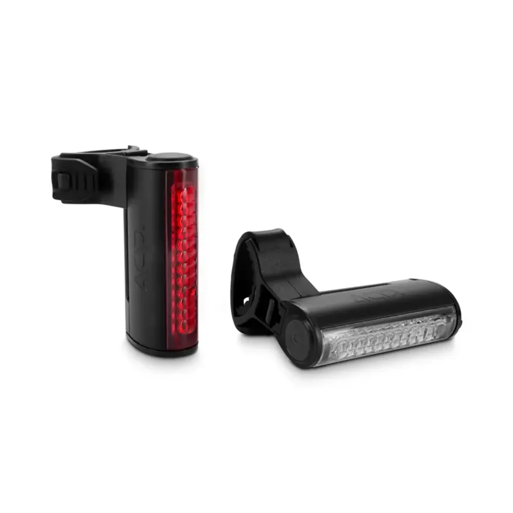 South Downs Bikes Acid HPA Outdoor LED Light Set in Black | FREE delivery over £30 + Cycle Scheme