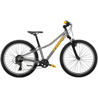 South Downs Bikes Trek Precaliber 24 8-Speed Suspension Kids Hybrid Bike in Anthracite | FREE delivery over £30 + Cycle Scheme