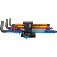 South Downs Bikes Wera Tools 950/9 Hex-Plus Multicolour HF 1 L-Key Set in BlackLaser | FREE delivery over £30 + Cycle Scheme