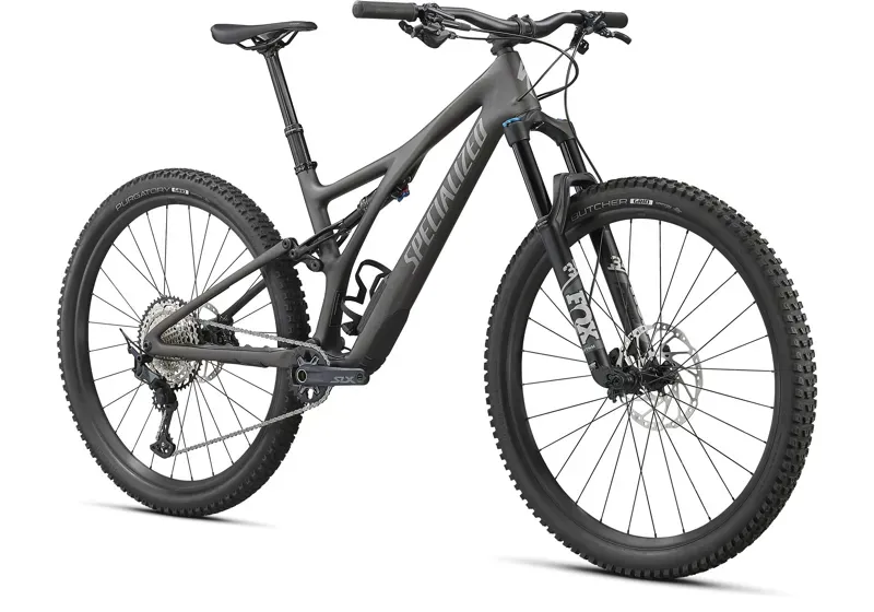 Specialized Stumpjumper Comp Carbon Mountain Bike in Grey-4