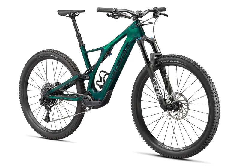 Specialized Turbo Levo SL Comp Carbon Electric Bike in Green-5