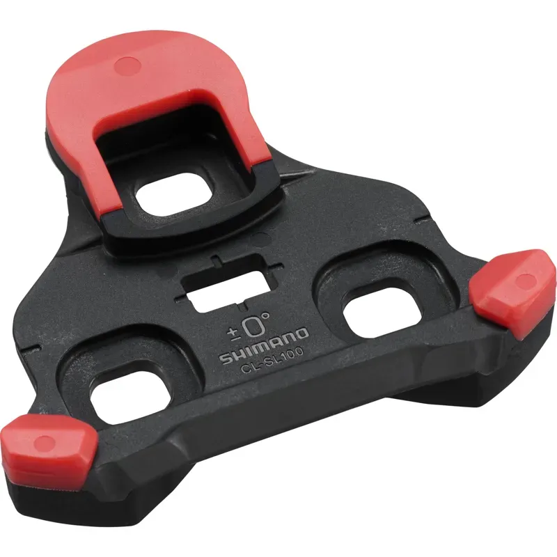 Shimano CL-SL100 SPD-SLR Fixed 0-deg Cleat Pair in Black