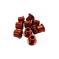 South Downs Bikes Id ID Alloy Double 8.5mm Aluminium Chainring Bolts in Anodized Red | FREE delivery over £30 + Cycle Scheme