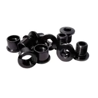 South Downs Bikes Id ID Alloy Double 8.5mm Aluminium Chainring Bolts in Anodized Black | FREE delivery over £30 + Cycle Scheme