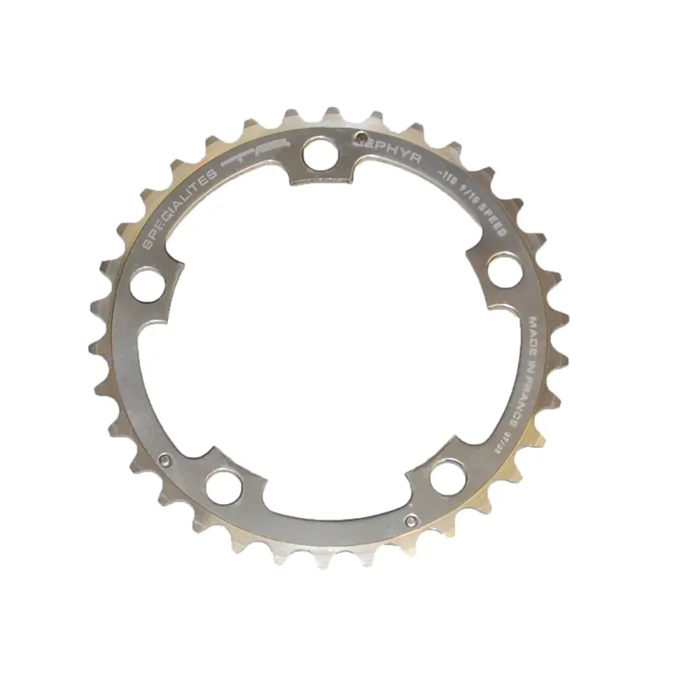 South Downs Bikes TA Zephyr 110-pcd 8/9/10/11-speed 5-arm Inner Chainring in Silver | FREE delivery over £30 + Cycle Scheme