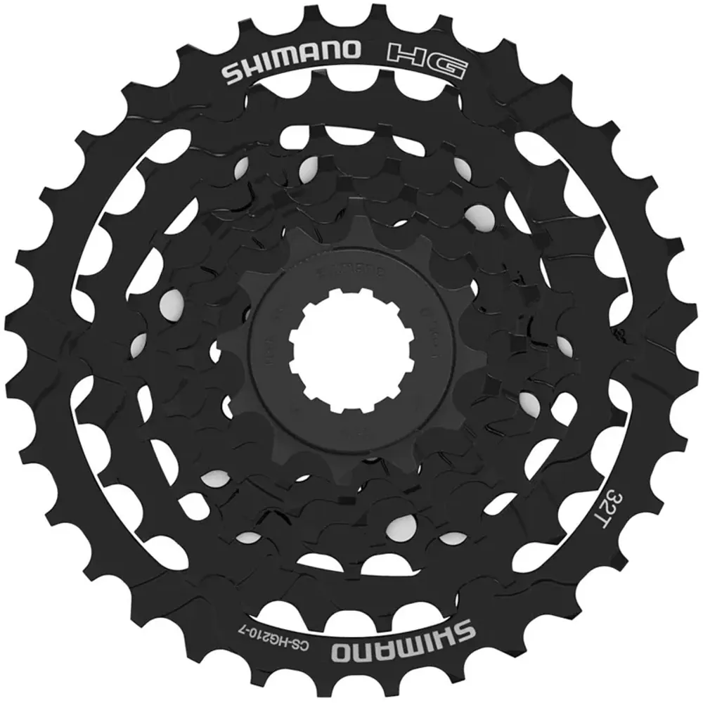 South Downs Bikes Shimano Tourney / Ty CASS HG210 7 Speed 12- 32 Silver 12 - 32 teeth | FREE delivery over £30 + Cycle Scheme