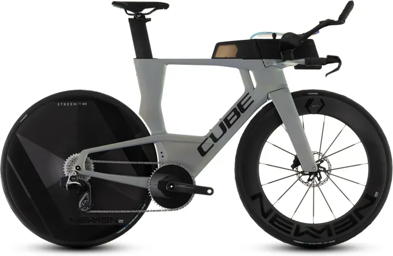 Cube Aerium C:68X SLT Aero Road Bike in Genesis Grid/Black