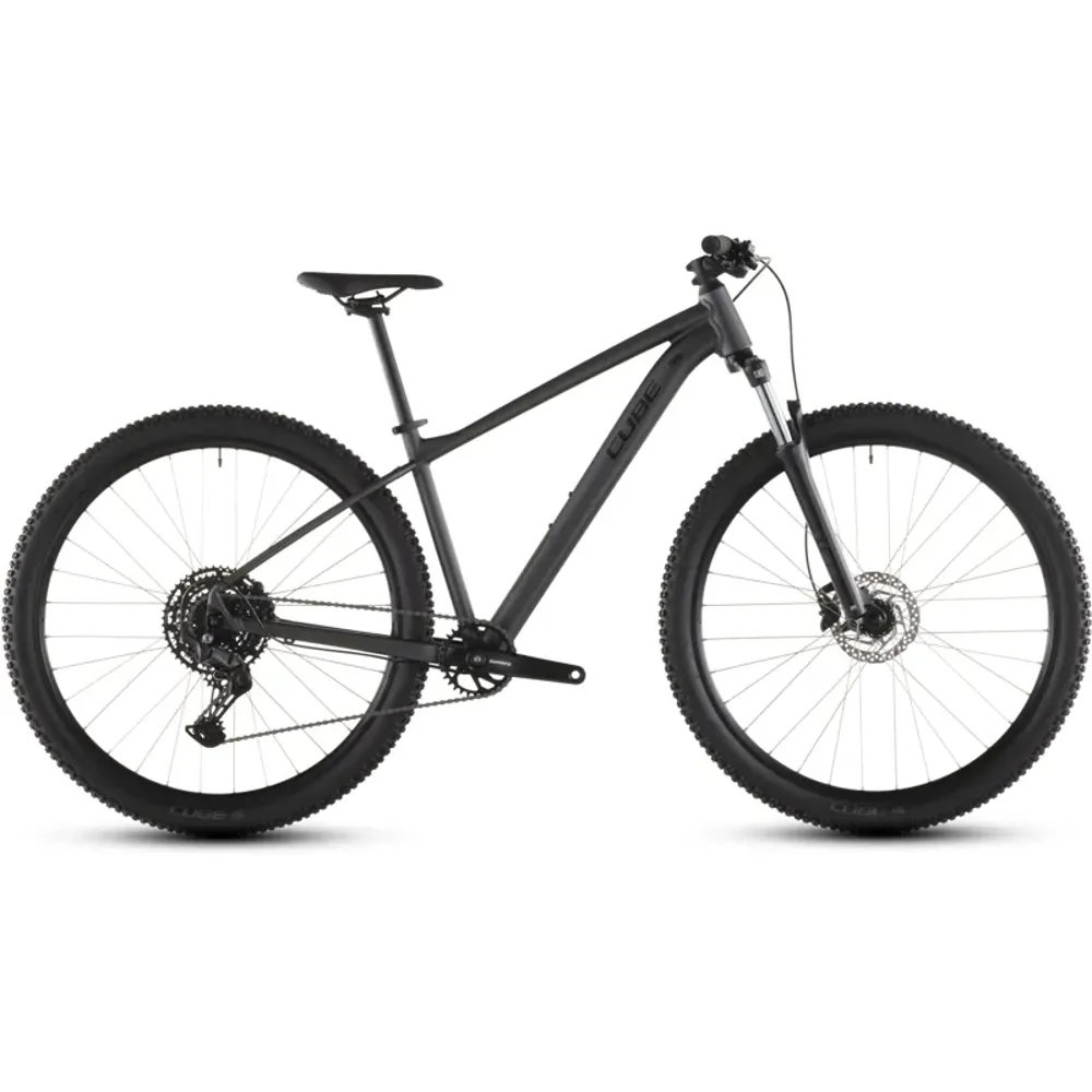 South Downs Bikes Cube Aim Pro Mountain Bike In Slate Black/Black | FREE delivery over £30 + Cycle Scheme