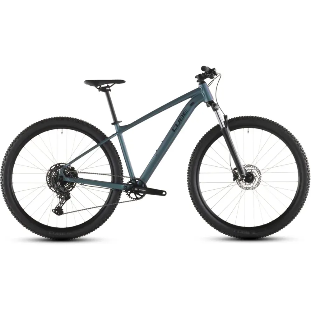 South Downs Bikes Cube Aim Pro Mountain Bike In Smaragd Grey/Prism | FREE delivery over £30 + Cycle Scheme
