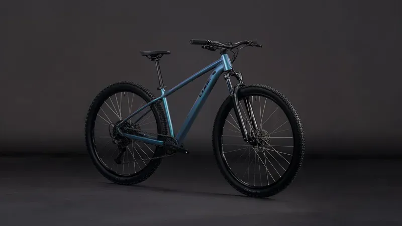 Cube Aim Pro Mountain Bike In Smaragd Grey/Prism-1