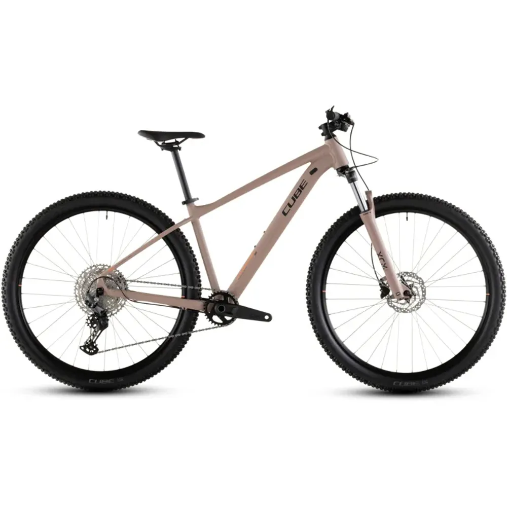South Downs Bikes Cube Aim SLX Mountain Bike in Blush Rose/Black | FREE delivery over £30 + Cycle Scheme