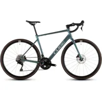 South Downs Bikes Cube Attain SLX Road Bike in Smaragd Grey/Prism | FREE delivery over £30 + Cycle Scheme