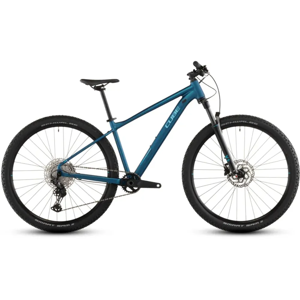 South Downs Bikes Cube Attention Pro Mountain Bike In Electric Blue/Blue | FREE delivery over £30 + Cycle Scheme