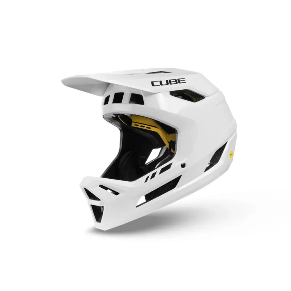 South Downs Bikes Cube Descender X Actionteam Helmet in White | FREE delivery over £30 + Cycle Scheme