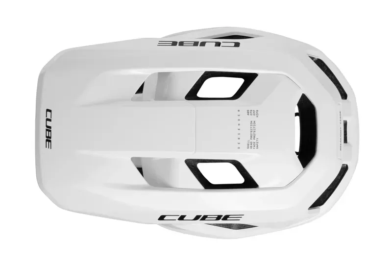 Cube Descender X Actionteam Helmet in White-4