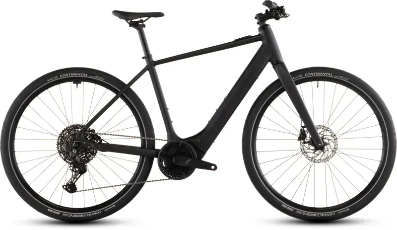 Cube Editor Hybrid Pro 400x Classic E-Hybrid Bike in Coal/Prism
