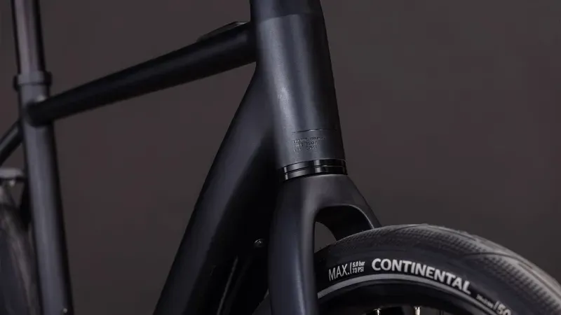 Cube Editor Hybrid Pro 400x Classic E-Hybrid Bike in Coal/Prism-6