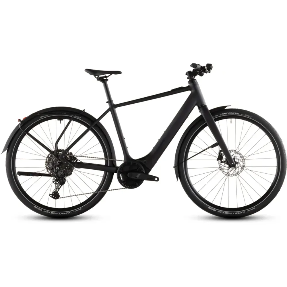 South Downs Bikes Cube Editor Hybrid Pro 400x FE Classic E-Hybrid Bike In Coal/Prism | FREE delivery over £30 + Cycle Scheme