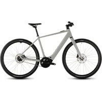 South Downs Bikes Cube Editor Hybrid SLX 400x Classic E-Hybrid Bike in Reed Beige/Chrome | FREE delivery over £30 + Cycle Scheme