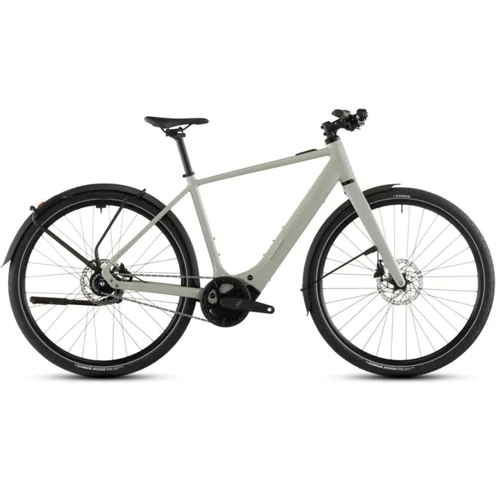 South Downs Bikes Cube Editor Hybrid SLX 400x FE Classic E-City Bike in Reed Beige/Chrome | FREE delivery over £30 + Cycle Scheme