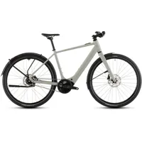 South Downs Bikes Cube Editor Hybrid SLX 400x FE Classic E-City Bike in Reed Beige/Chrome | FREE delivery over £30 + Cycle Scheme