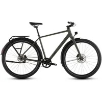 South Downs Bikes Cube Editor One Fe Hybrid Bike in Reed Green/Black | FREE delivery over £30 + Cycle Scheme