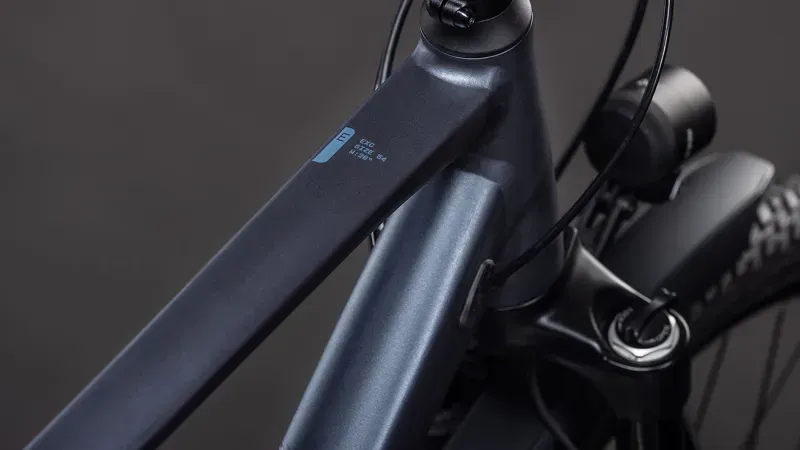 Cube Kathmandu EXC Hybrid Bike in Metallic Grey/Chrome-2