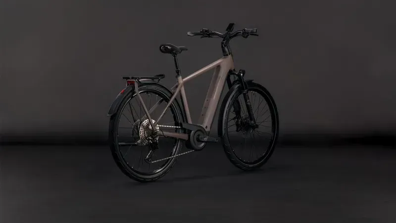 Cube Kathmandu Hybrid EXC 800 eHybrid Bike in Cedar/Chrome-3